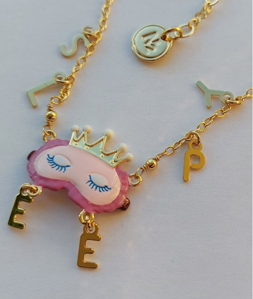 BEAUTY SLEEP PENDANT NECKLACE
