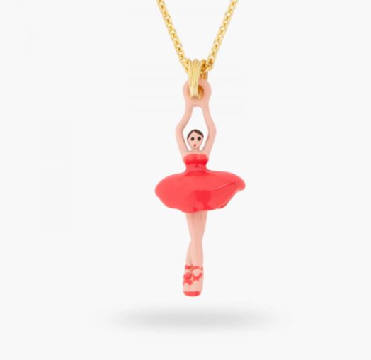 MINI PAS DE DEUX QUEEN OF FLOWERS PENDANT NECKLACE