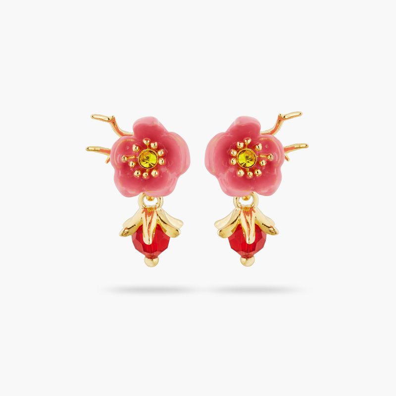 POST EARRINGS PLUMES D'AUTOMNE MODEL LN-ASPL102T/1