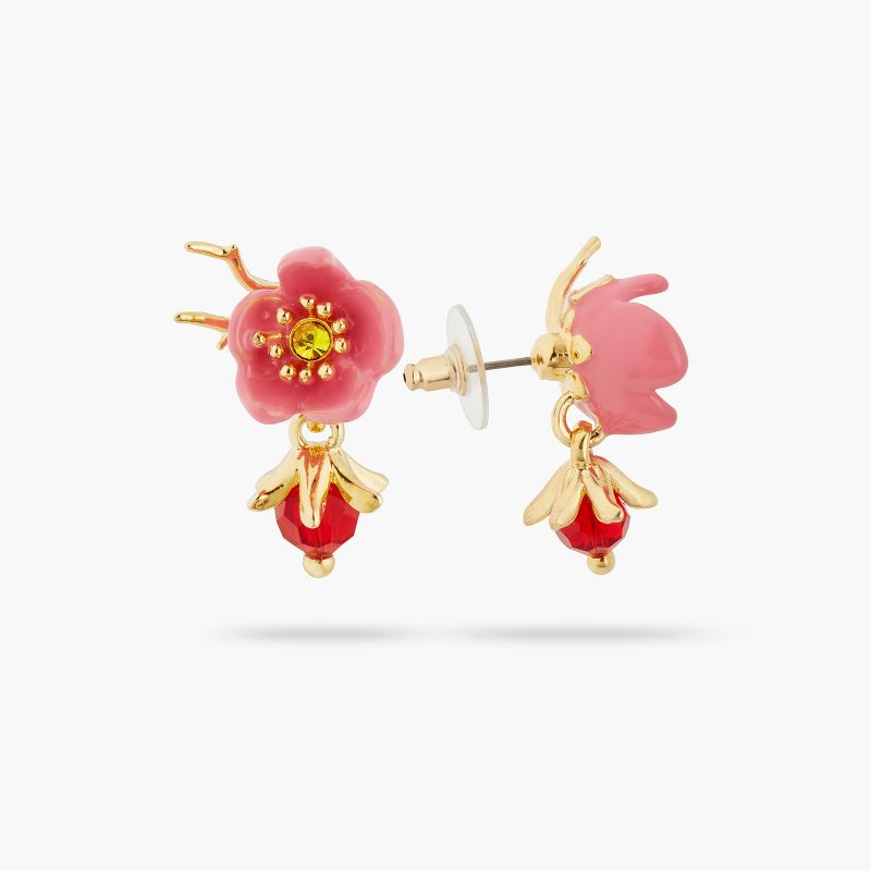 POST EARRINGS PLUMES D'AUTOMNE MODEL LN-ASPL102T/1
