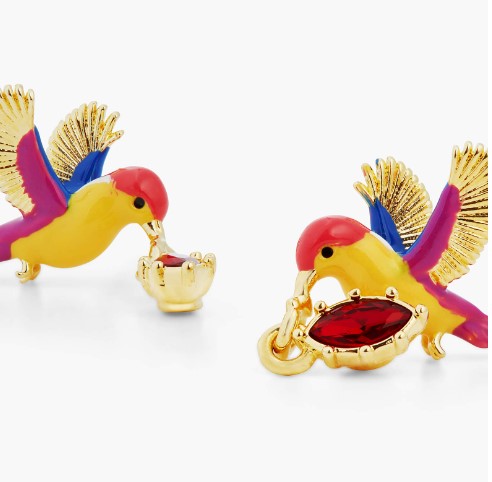 Post Earrings PLUMES D'AUTOMNE ASPL103T/1