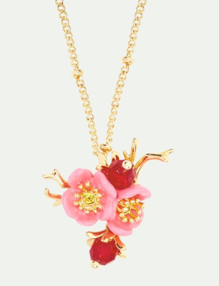 Necklace 40+5cm PLUMES D'AUTOMNE ASPL302/1