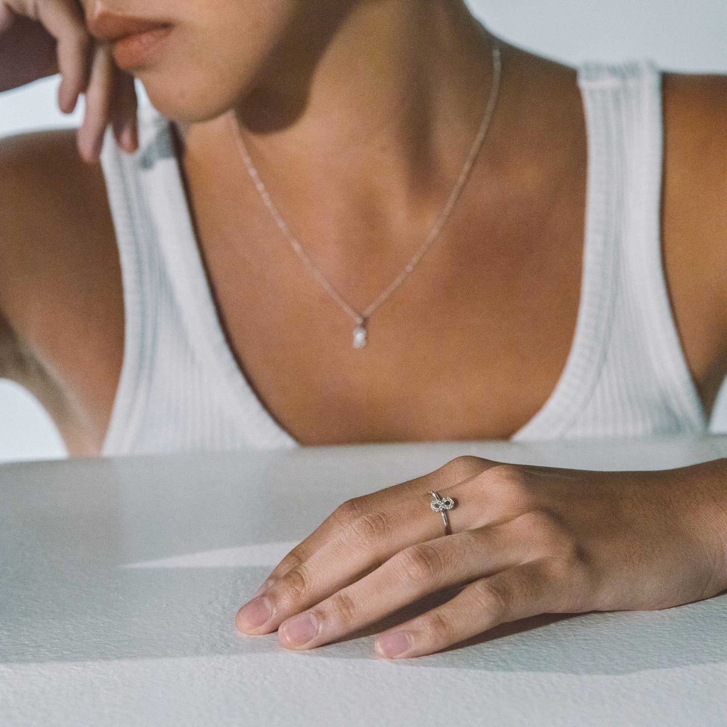 PS ILY INFINITI RING