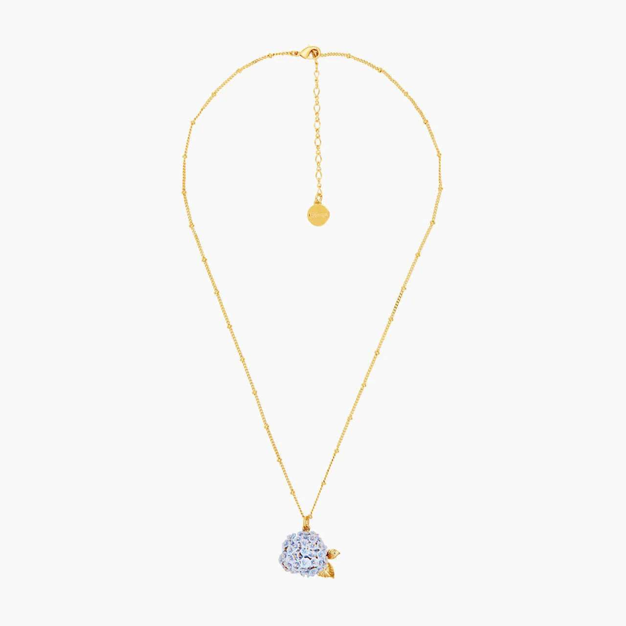 HYDRANGEA PENDANT NECKLACE