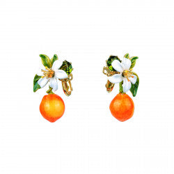 JARDIN DE PROVENCE CLIP ON EARRINGS
