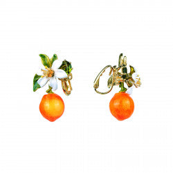JARDIN DE PROVENCE CLIP ON EARRINGS
