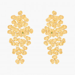 CLOVER DROP STUD EARRINGS