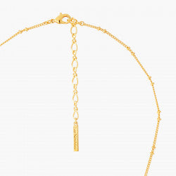 KITTY AND PEARL PENDANT NECKLACE