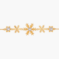 GOLDEN SNOWFLAKES THIN BRACELET