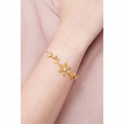 GOLDEN SNOWFLAKES THIN BRACELET