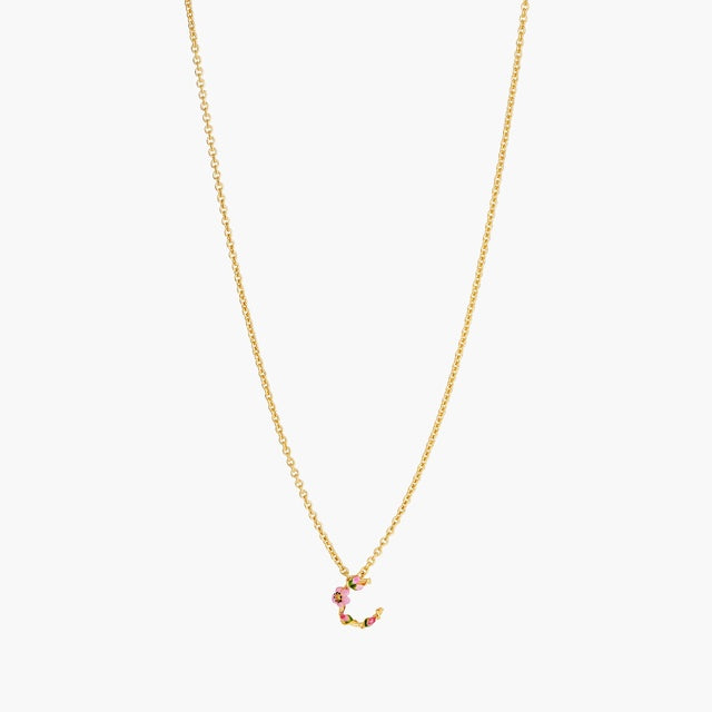 LETTER C EXTRAORDINARY NECKLACE