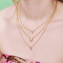 LETTER W EXTRAORDINARY NECKLACE
