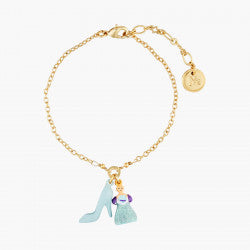 SLIPPER AND CINDERELLA THIN BRACELET