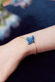 Speckled Bue Eagle Ray thin bracelet