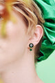 Emerald Green Round Stones Diamantine
