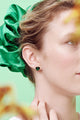 Emerald Green Heart Stone Diamantine