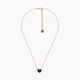 Emerald Green Heart Stone Diamantine