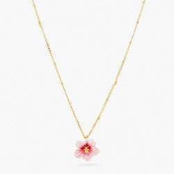 HIBISCUS PENDANT NECKLACE