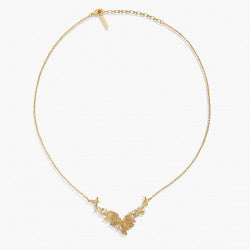 HONEYCOMBS AND BEES COLLAR NECKLACE