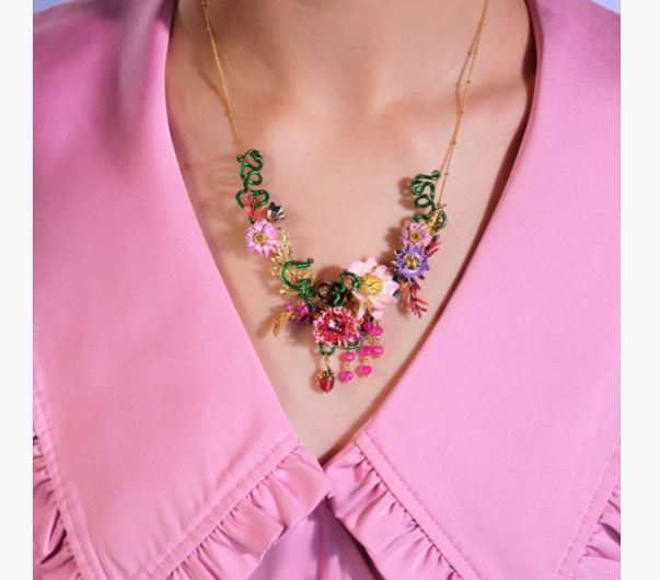 INTERSTELLAR BOUQUET STATEMENT NECKLACE