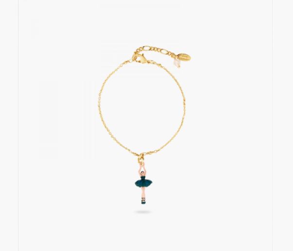 MINI BALLERINA PRUSSIAN BLUE FINE BRACELET