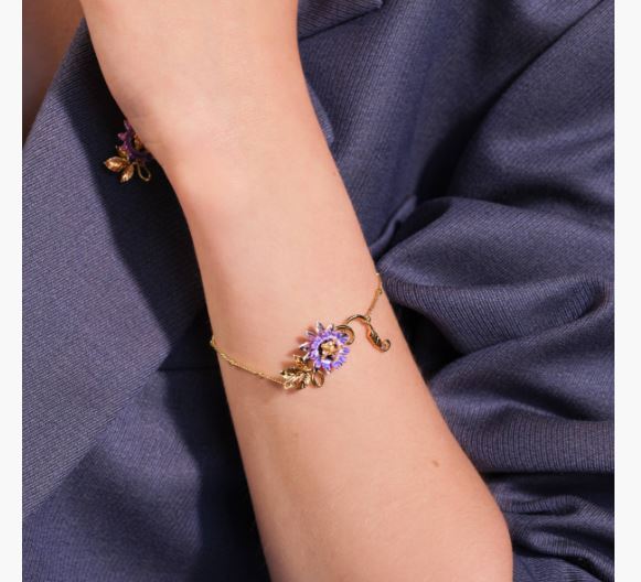 PASSIONFLOWER THIN BRACELET