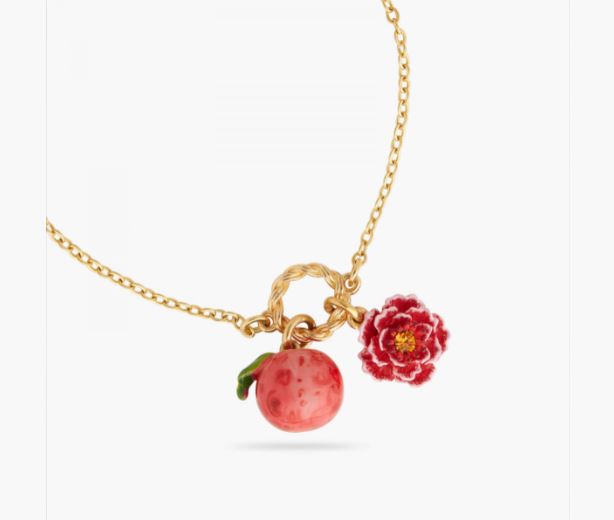 PEACH AND PEACH BLOSSOM FINE BRACELET