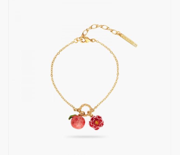 PEACH AND PEACH BLOSSOM FINE BRACELET