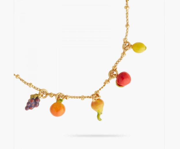 GRAPES AND FRUIT FINE BRACELET