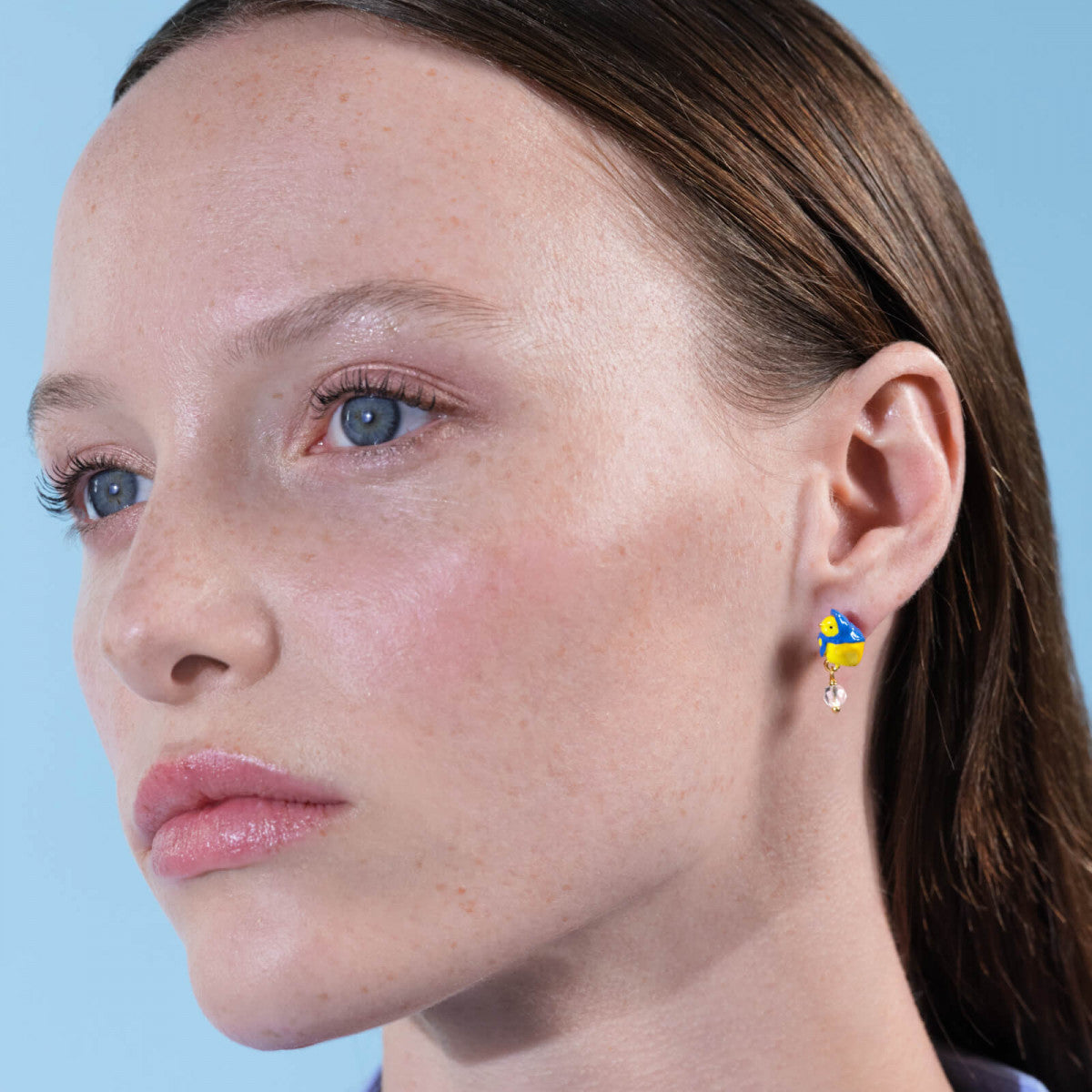EASTER CHICK POST EARRINGS