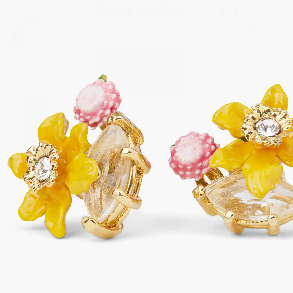 DAFFODIL POST EARRINGS