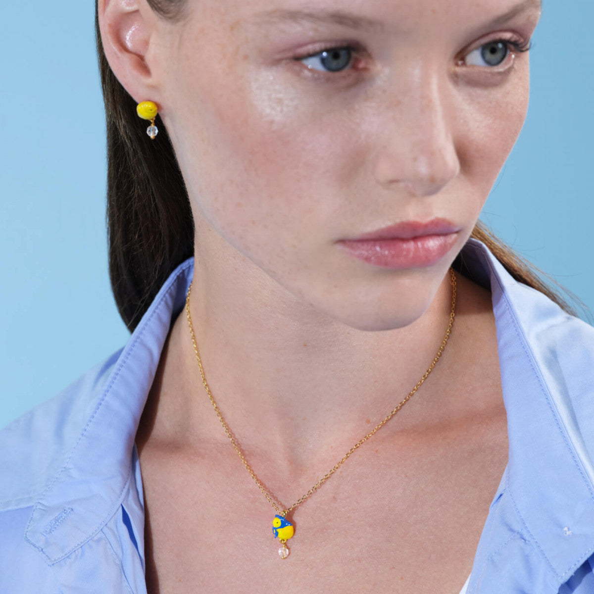EASTER CHICK PENDANT NECKLACE