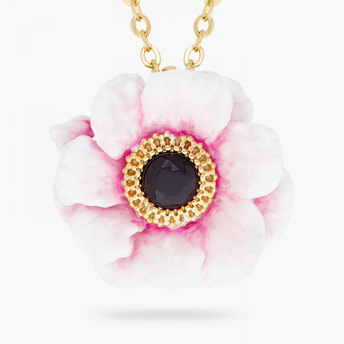 PINK PEONY FINE NECKLACE