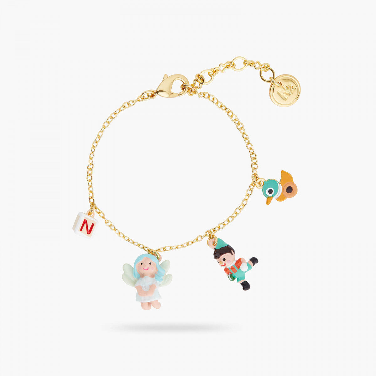 BLUE FAIRY CHARM BRACELET