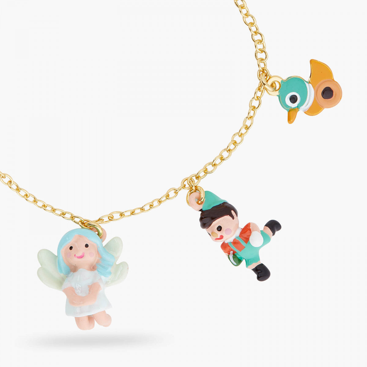 BLUE FAIRY CHARM BRACELET