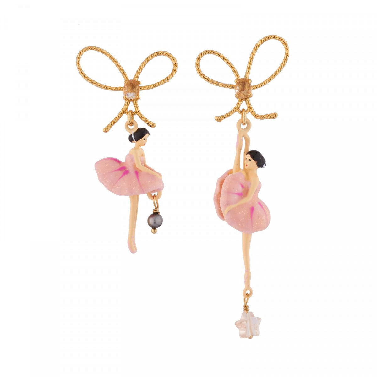 BO PAS DE DEUX PINK EARRINGS