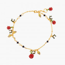 COLLIER BOUTON DE ROSE UNICOLOR