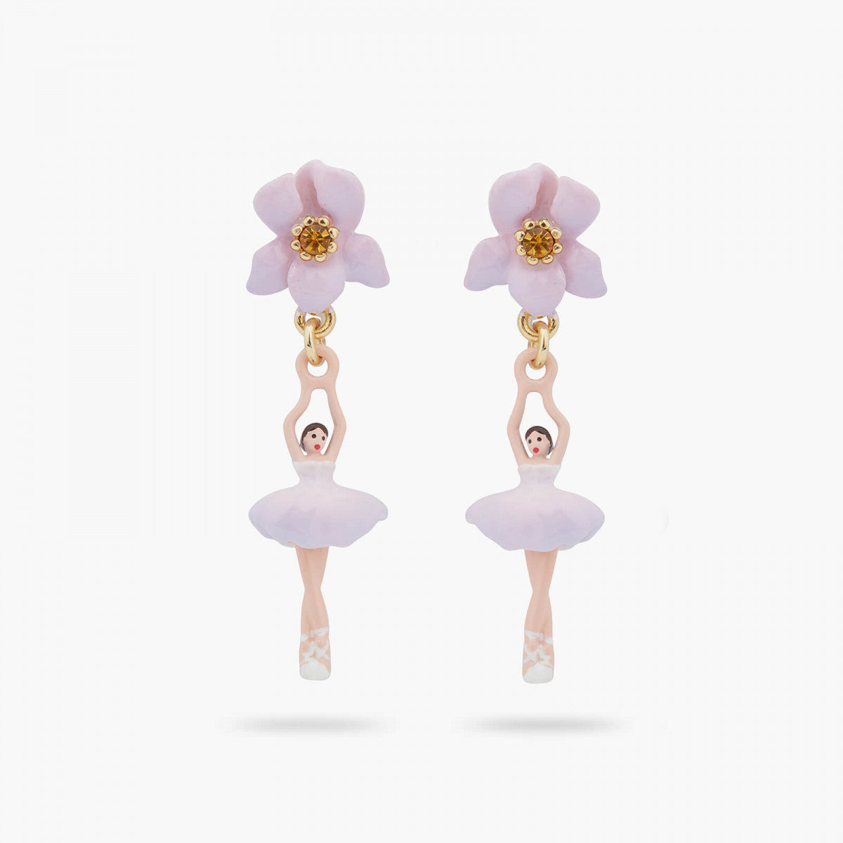 IRIS MINI BALLERINA POST EARRINGS