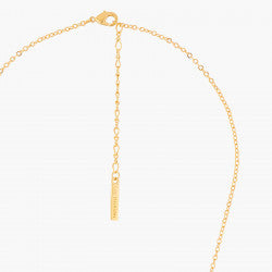 damage of CLOVER AND CRYSTAL PENDANT NECKLACE