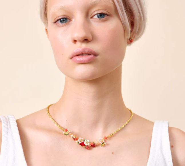 Spring burst statement necklace