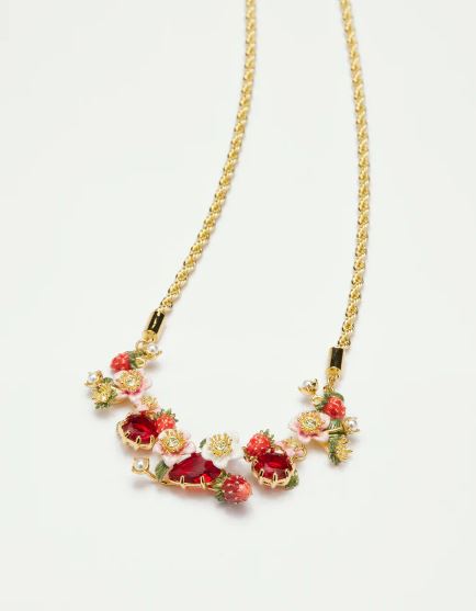 Spring burst statement necklace