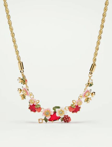 Spring burst statement necklace