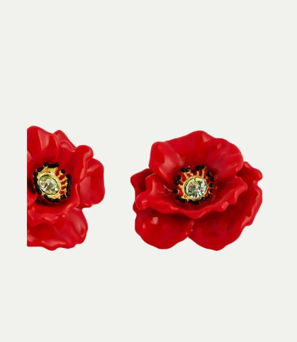 Poppy post earrings
