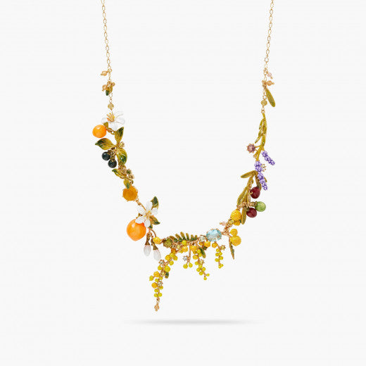 MULTI ELEMENT OF THE PROVENCE GARDEN COLLAR NECKLACE
