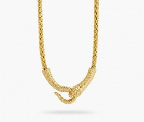 LES NÉRÉIDES EGYPTIAN COBRA CHOKER NECKLACE