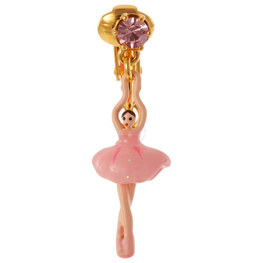 MINI PAS DE DEUX MINI BALLERINA  CLIP-ON EARRINGS