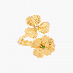 CLOVERS ADJUSTABLE RING