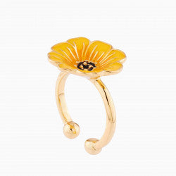 YELLOW COSMOS ADUSTABLE RING
