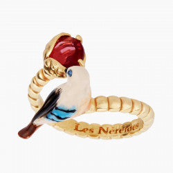 JAY AND CHESTNUT ADUSTABLE RING