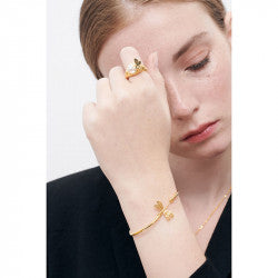 COCKTAIL RING BUTTERFLY AND FANTASY BEAD COCKTAIL RING